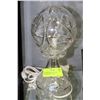 Image 1 : BOHEMIA PINWHEEL HANDCUT LEAD CRYSTAL LAMP