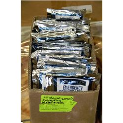 BOX WITH 20 PACKS OF MAINSTAY EMERGENCY WATER