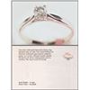 Image 1 : #41-14KT GOLD DIAMOND (0.27CT)SOLITAIRE RING W/COA