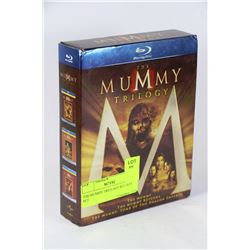 THE MUMMY TRILOGY BLU RAY SET