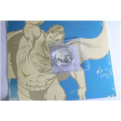 RCM -2015 SUPERMAN FINE SILVER $20 DOLLAR COIN