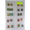 Image 1 : SHEET WITH 21 U.S AND ANIMAL STAMPS