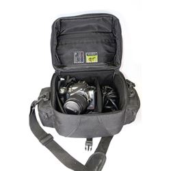 CANON EO5 DIGITAL REBEL CAMERA WITH CASE,USB