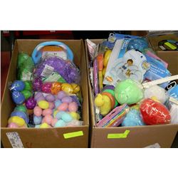 2 BOXES OF ASSORTED EASTER,CRAFT,KIDS,KITCHENS