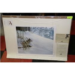 SIGNED AND #'D MAURADE BAYNTON PAINTING OF