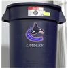 Image 1 : NEW RUBBERMAID CANUCKS TRASH CAN