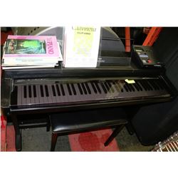 YAMAHA CLAVINOVA PIANO- WITH MANUALS,POWER