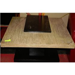 MODERN DESIGN FAUX MARBLE COFFEE TABLE