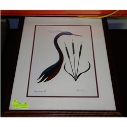 NATIVE ART- "HERON DANCERS" BY TRACY LOYIE