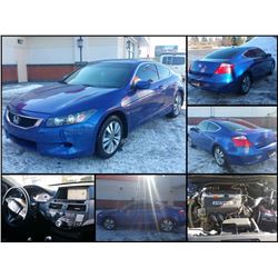 2008 HONDA ACCORD EX-L COUPE 114,000KMS