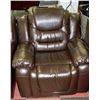 Image 3 : NEW CARL BROWN LEATHER RECLINING  SOFA AND CHAIR