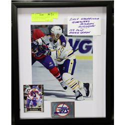 DALE HAWERCHUK GUARANTEED AUTHENTIC AUTOGRAPH