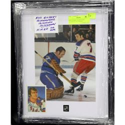 ROD GILBERT GUARANTEED AUTHENTIC AUTOGRAPH