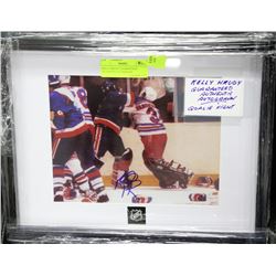 KELLY HRUDY GUARANTEED AUTHENTIC AUTOGRAPH