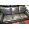 Image 2 : NEW CHARCOAL GREY LEATHERETTE SOFA AND LOVE SEAT