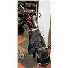 Image 1 : SET OF JOHN DALY GOLF CLUBS WITH PULL CART,COVERS