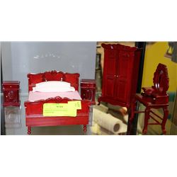 SHELF OF ASSORTED DOLL FURNITURE