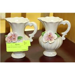PAIR OF ITALIAN VASES