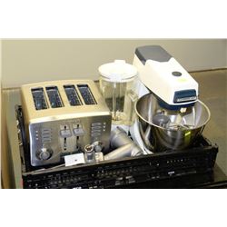 KENWOOD MIXER WITH CUISINART TOASTER ETC