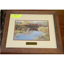 SIGNED LTD EDITION "AUTUMN AFTERNOON" BY ISABEL