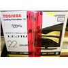 Image 1 : TOSHIBA  22" HD LCD TV