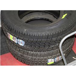 PAIR OF ARCTIC CLAW XSI 255/70R17 WINTER TIRES X2