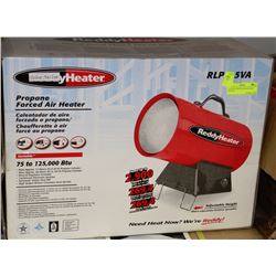 125K BTU PROPANE AIR FORCED HEATER