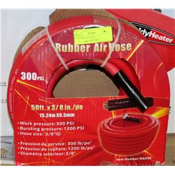 50' RUBBER AIR HOSE