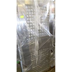 STAINLESS STEEL DOOR & FRAME 41-1/2"X82"ON CHOICE