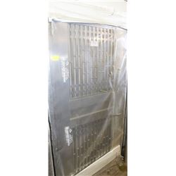 STAINLESS STEEL DOOR & FRAME 41-1/2"X82"ON CHOICE