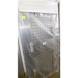 STAINLESS STEEL DOOR & FRAME 41-1/2"X82"ON CHOICE