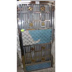 STAINLESS STEEL DOOR & FRAME  39"X81"ON CHOICE