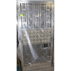 STAINLESS STEEL DOOR & FRAME  39"X81"ON CHOICE