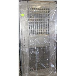 STAINLESS STEEL DOOR & FRAME  39"X81"ON CHOICE