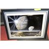 Image 1 : WOOD FRAMED ORIGINAL SCI-FI PICTURE