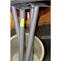 SET OF 4 IKEA  ADJUSTABLE TABLE LEGS