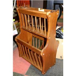 2 TIER MAGAZINE RACK