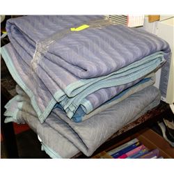 LOT OF 3 MOVING BLANKETS