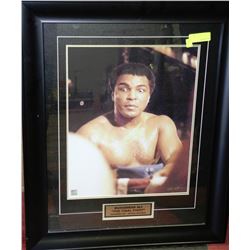 MOHAMMED ALI THE FINAL FIGHT FRAMED PRINT