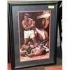 Image 1 : MOHAMMED ALI 'CHAMP' FRAMED PICTURE 23" X 32"