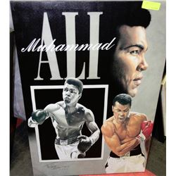 MOHAMMED ALI CANVAS PICTURE 24" X 36"