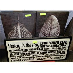 SET OF 3 SHOWHOME PICTURES