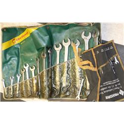 FLAT WITH METRIC/IMPERIAL WRENCHES COMPLETE SETS