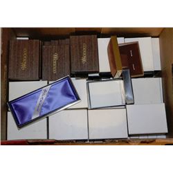 50 ASSORTED JEWELERY BOXES