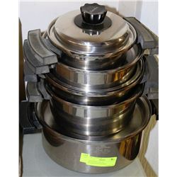 QUEEN ANN 10-PC SS WATERLESS/STACKABLE