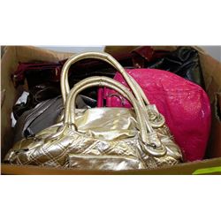 LARGE BOX OF PURSES