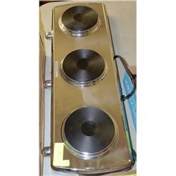 SALTON 3 BURNER WARMER
