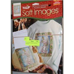 11 TULIP SOFT IMAGES IRON ON DESIGNS