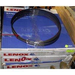 LOT OF 4 BAND SAW BLADES INCL. SIZES