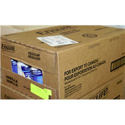 CASE OF 24 ENSURE VANILLA FLAVOUR